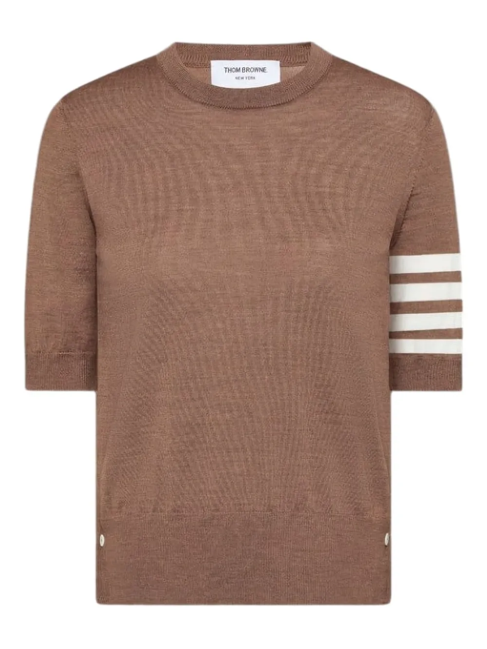 Футболка с коротким рукавом THOM BROWNE, коричневый
Футболка с коротким рукавом THOM BROWNE, коричневый