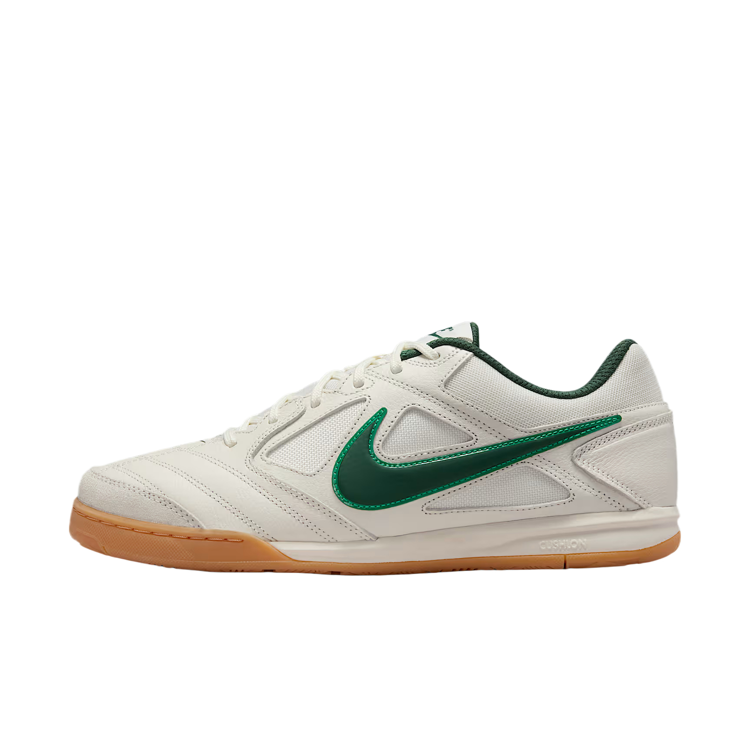 Кожаные футбольные бутсы Gato для мужчин Nike, sail белый/stadium зеленый/rubber желтый/fir зеленый
Кожаные футбольные бутсы Gato для мужчин Nike, sail белый/stadium зеленый/rubber желтый/fir зеленый