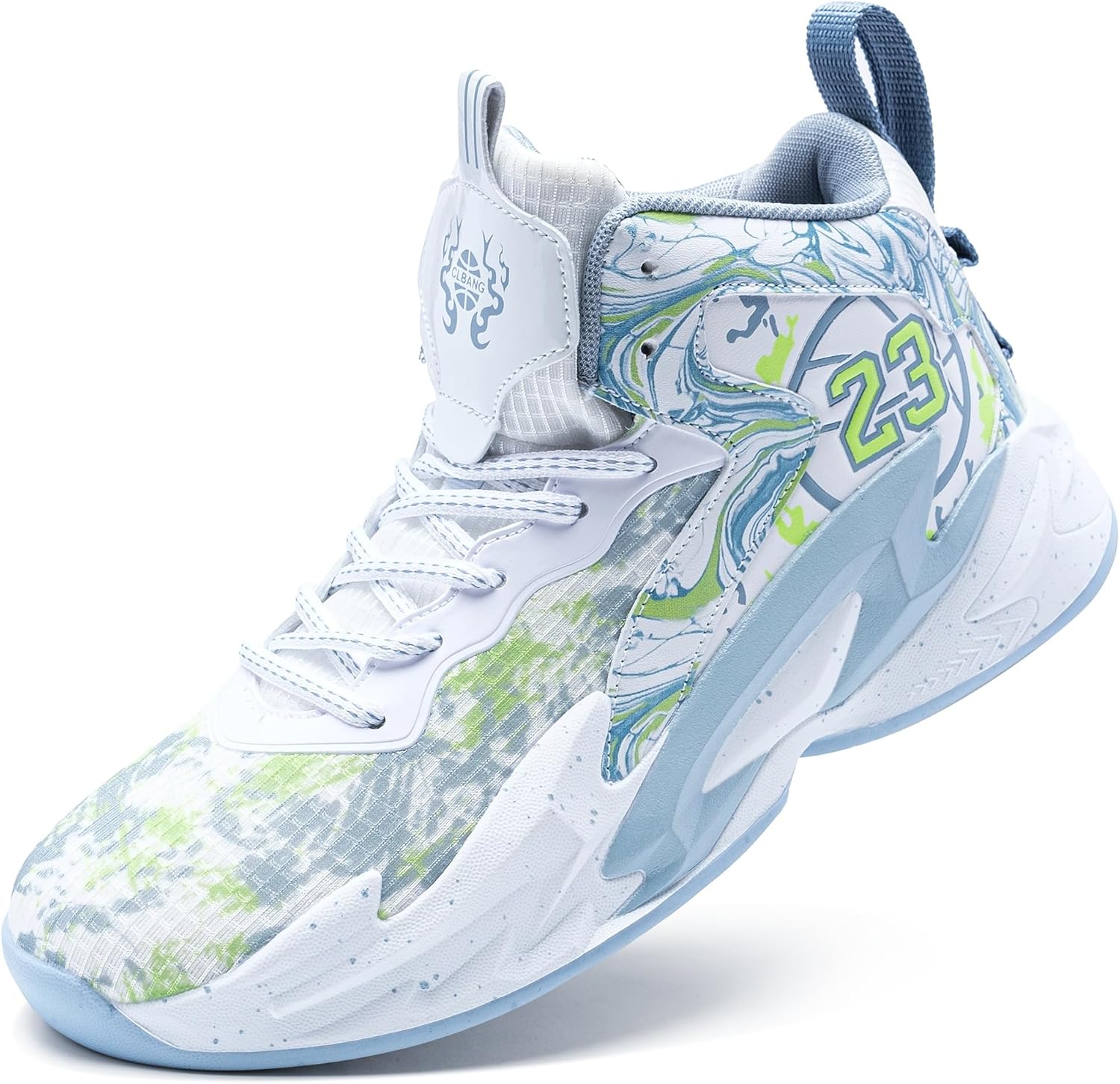 Мужские баскетбольные кроссовки, дышащие, с противоскользящей подошвой, модные, с граффити, для тренировок и улицы Kniaiwx, серый
Мужские баскетбольные кроссовки, дышащие, с противоскользящей подошвой, модные, с граффити, для тренировок и улицы Kniaiwx, серый