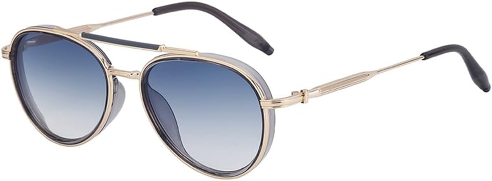 Круглые солнцезащитные очки в стиле стимпанк для мужчин, овальные солнцезащитные очки в стиле панк для мужчин, винтажная металлическая оправа, солнцезащитные очки UV400 HDUBFY, 4
Круглые солнцезащитные очки в стиле стимпанк для мужчин, овальные солнцезащитные очки в стиле панк для мужчин, винтажная металлическая оправа, солнцезащитные очки UV400 HDUBFY, 4