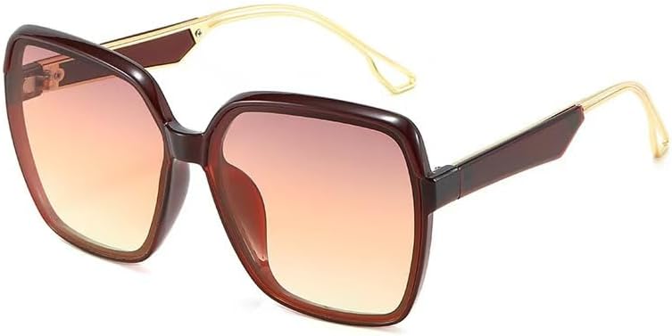 Мужские солнцезащитные очки для активного отдыха с защитой от УФ-излучения UV400, женские солнцезащитные очки с градиентным цветом, квадратная оправа большого размера, модные очки DMMWCX, Purple
Мужские солнцезащитные очки для активного отдыха с защитой от УФ-излучения UV400, женские солнцезащитные очки с градиентным цветом, квадратная оправа большого размера, модные очки DMMWCX, Purple