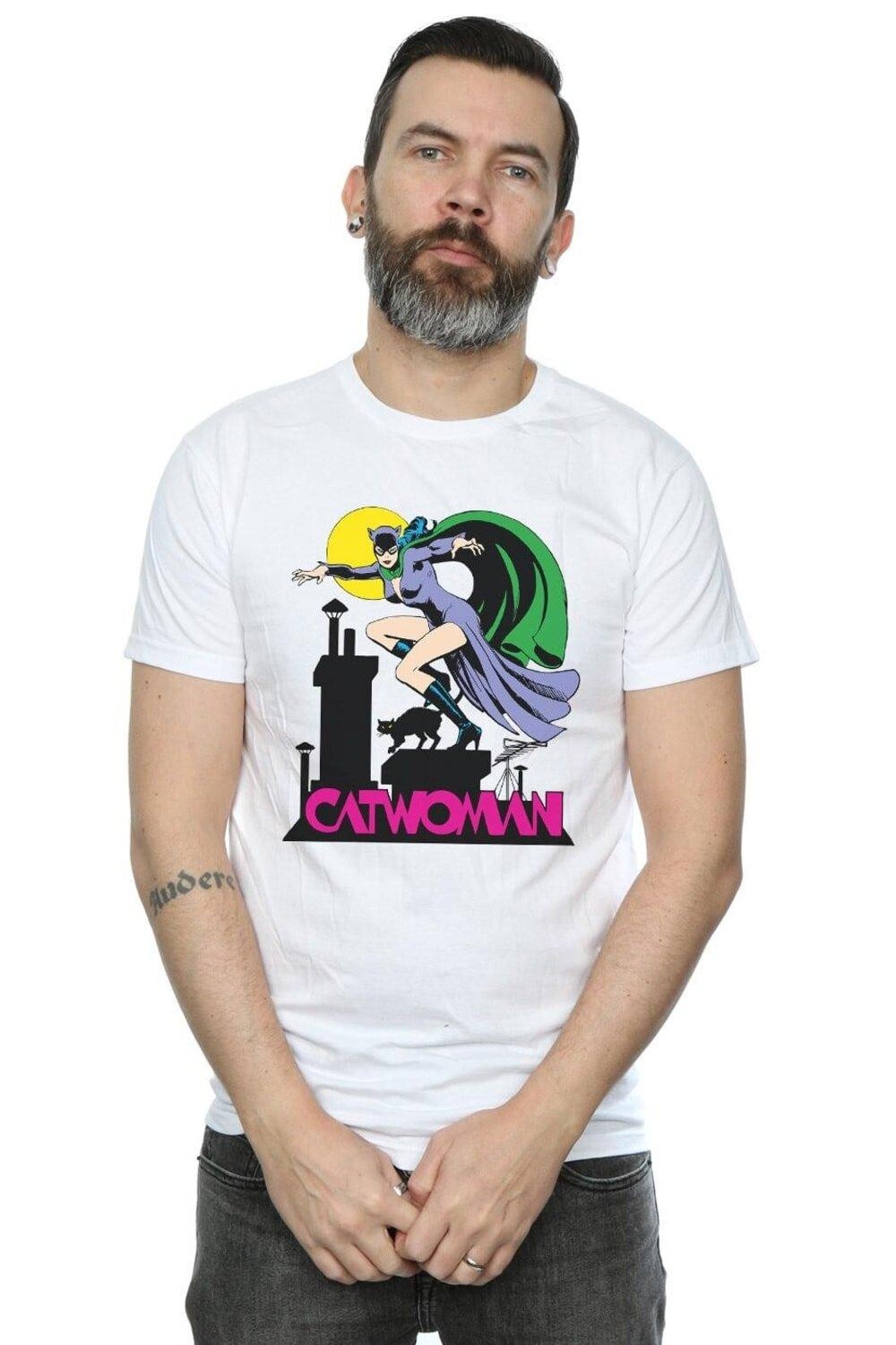 Футболка с текстовым логотипом «Женщина-кошка» DC Comics, белый
Футболка с текстовым логотипом «Женщина-кошка» DC Comics, белый
