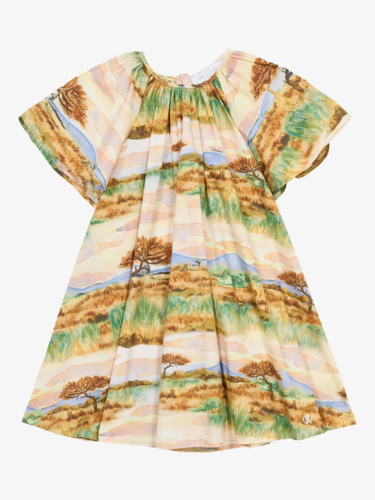 Платье с принтом сафари Roberto Cavalli Junior, нейтральный
Платье с принтом сафари Roberto Cavalli Junior, нейтральный