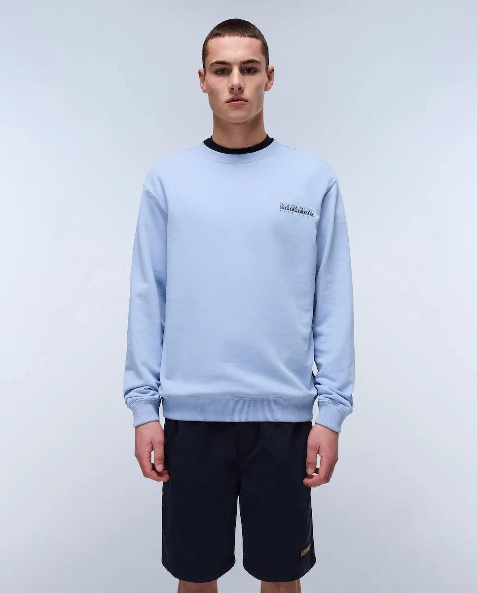 Мужская толстовка с круглым вырезом Sovana Napapijri, голубой
Мужская толстовка с круглым вырезом Sovana Napapijri, голубой