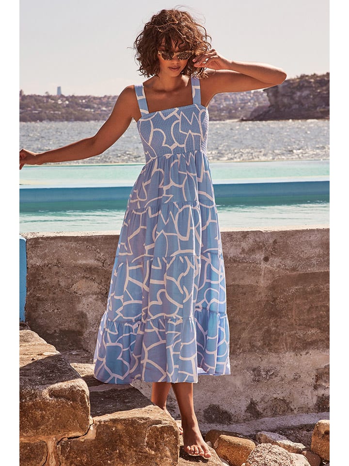 Длинное платье Tazga, синий/белый
Длинное платье Tazga, синий/белый