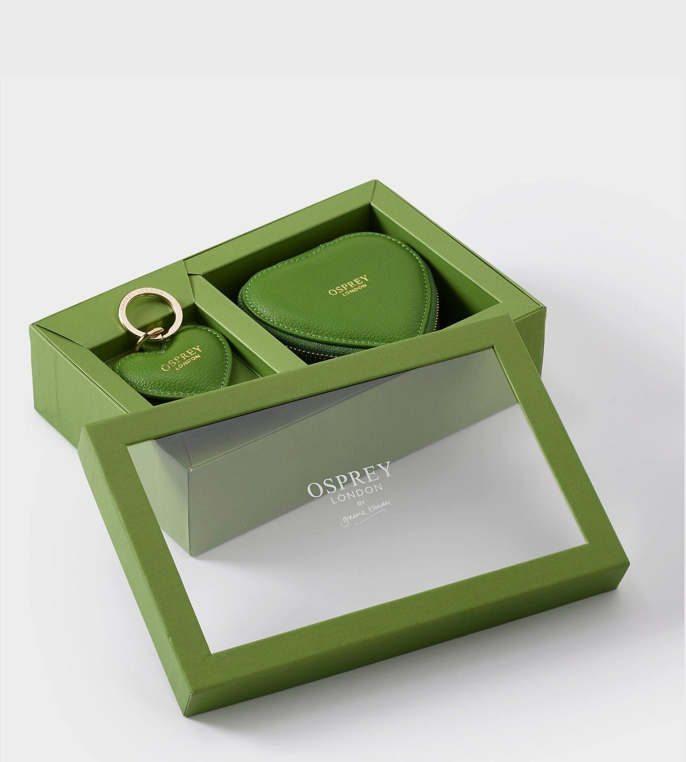 Подарочный набор «Кожаное сердце» Tilly OSPREY LONDON, зеленый
Подарочный набор «Кожаное сердце» Tilly OSPREY LONDON, зеленый