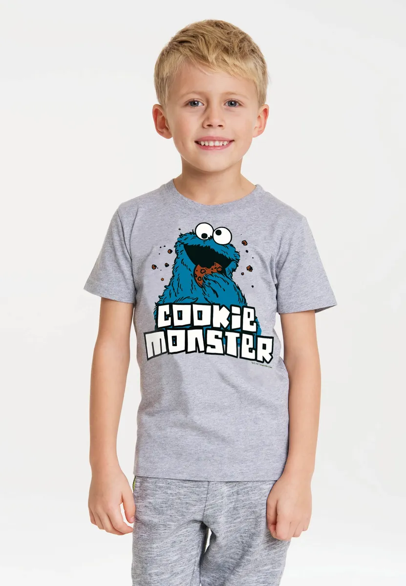 Logoshirt Футболка "Улица Сезам - Cookie Monster" с классным принтом спереди, серый
Logoshirt Футболка "Улица Сезам - Cookie Monster" с классным принтом спереди, серый