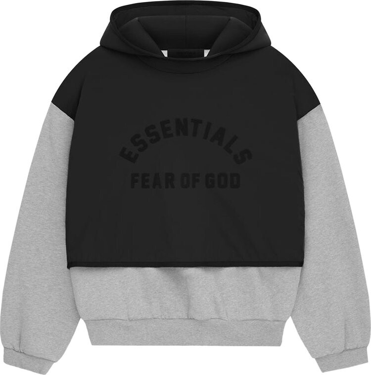 Свитер Fear of God Essentials Nylon Fleece Hooded 'Light Heather Grey/Jet Black', разноцветный
Свитер Fear of God Essentials Nylon Fleece Hooded 'Light Heather Grey/Jet Black', разноцветный