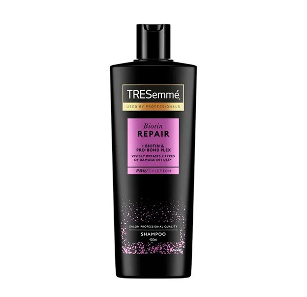 Шампунь для поврежденных волос Biotin Repair Tresemmé, 400 ml
Шампунь для поврежденных волос Biotin Repair Tresemmé, 400 ml