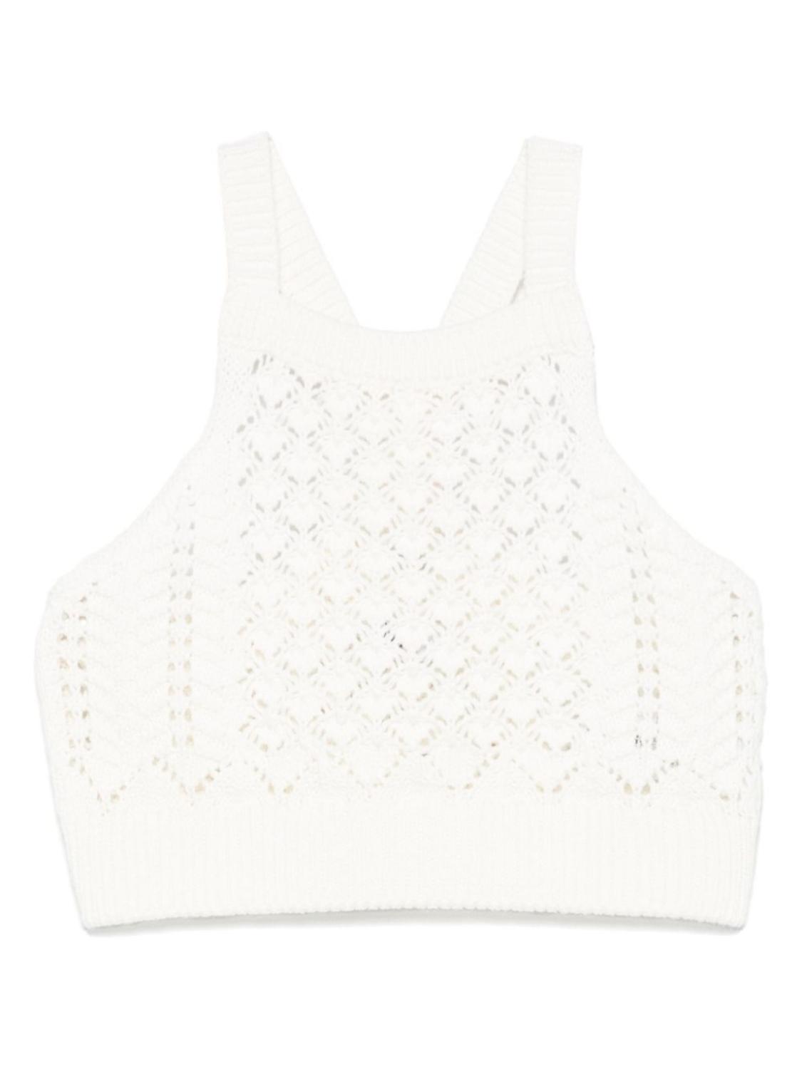 Il Gufo топ в технике кроше, белый
Il Gufo топ в технике кроше, белый