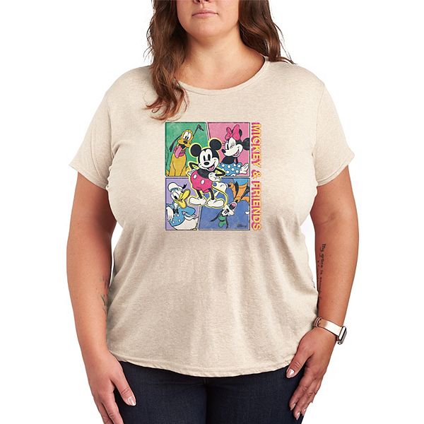 Футболка Plus size Mickey Mouse & Friends retro grid graphic Disney, Beige
Футболка Plus size Mickey Mouse & Friends retro grid graphic Disney, Beige
