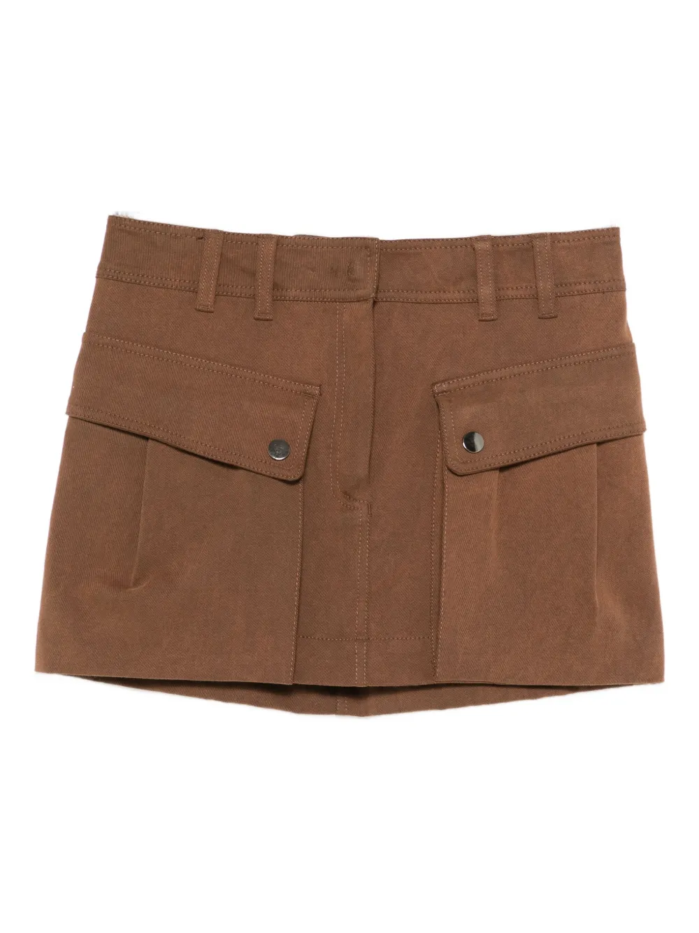 Юбка мини с карманами THE ANDAMANE, коричневый
Юбка мини с карманами THE ANDAMANE, коричневый