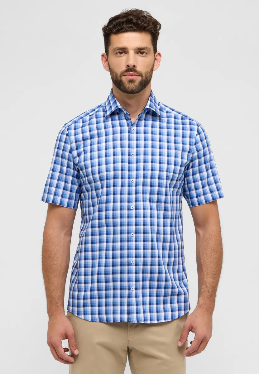Рубашка Eterna с короткими рукавами "MODERN FIT", синий
Рубашка Eterna с короткими рукавами "MODERN FIT", синий