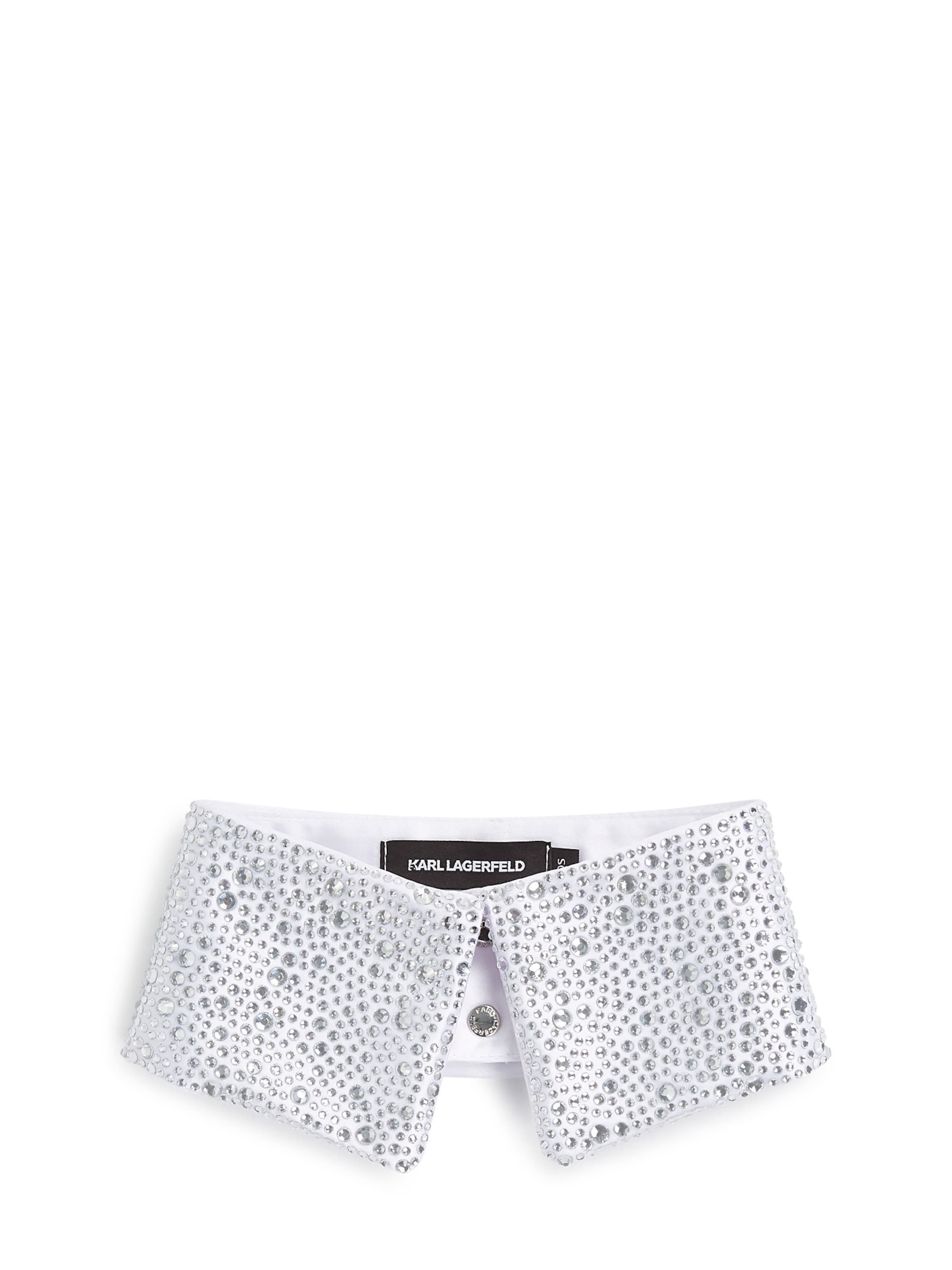 Karl Lagerfeld Воротник 'STRASS-KRAGEN, HANDVERLESEN VON HUN KIM' в белом цвете
Karl Lagerfeld Воротник 'STRASS-KRAGEN, HANDVERLESEN VON HUN KIM' в белом цвете