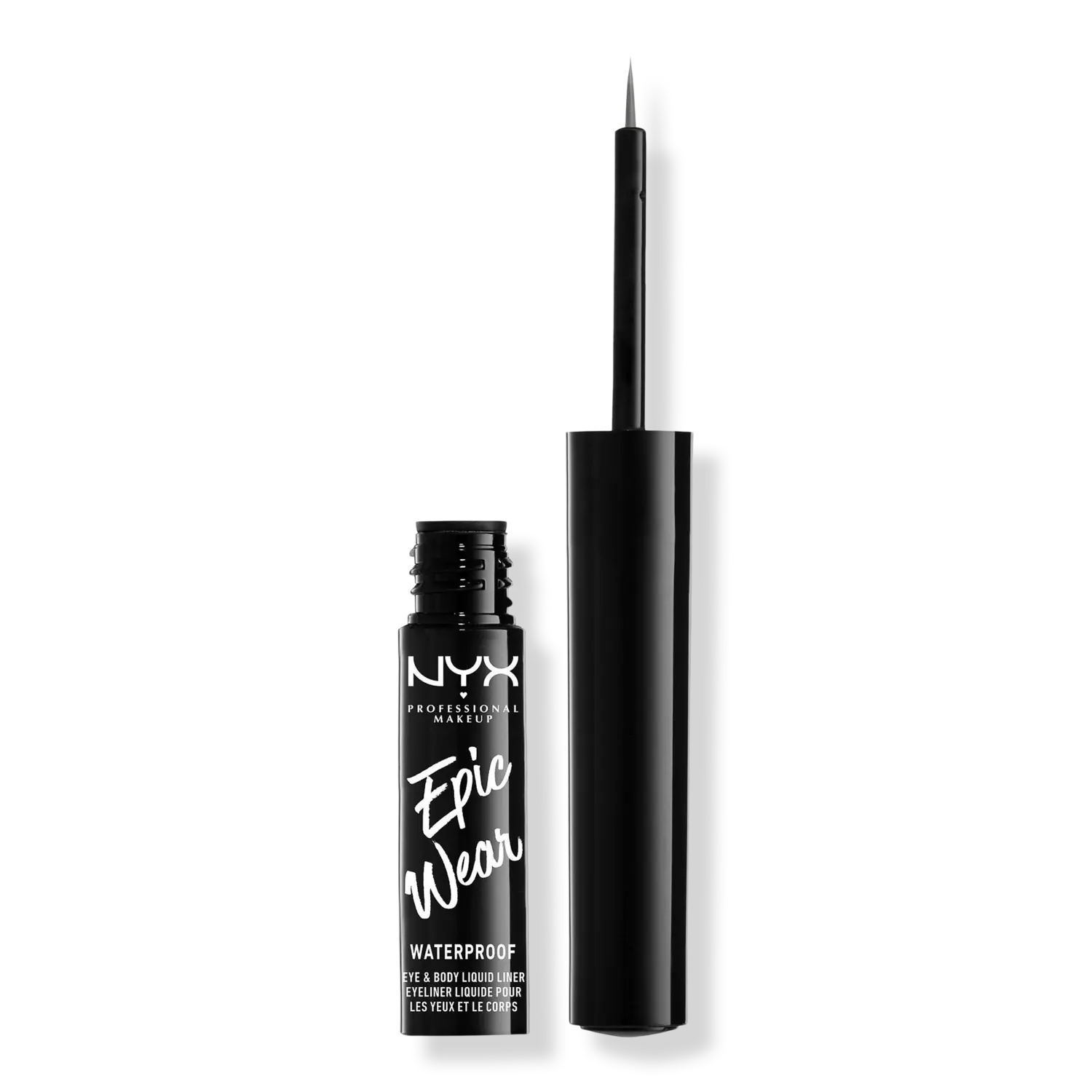 Жидкая металлическая подводка для глаз Epic Wear NYX Professional Makeup, Gun Metal (metallic gunmetal)
Жидкая металлическая подводка для глаз Epic Wear NYX Professional Makeup, Gun Metal (metallic gunmetal)