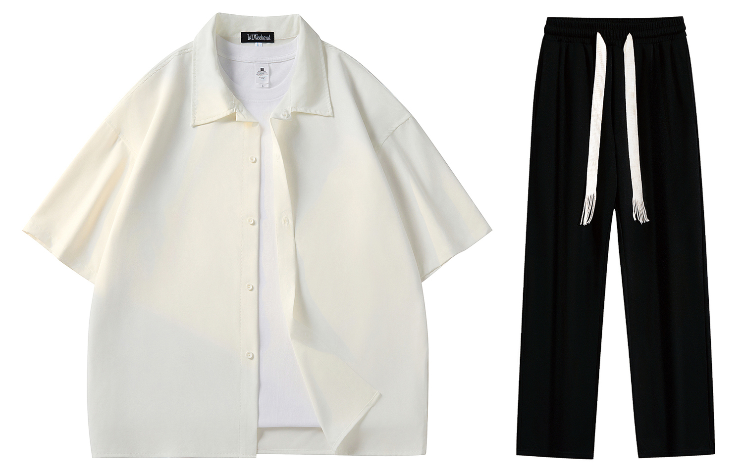 Комлпект Shirt Matching Set Unisex LA'T.WEEKEND
Комлпект Shirt Matching Set Unisex LA'T.WEEKEND
