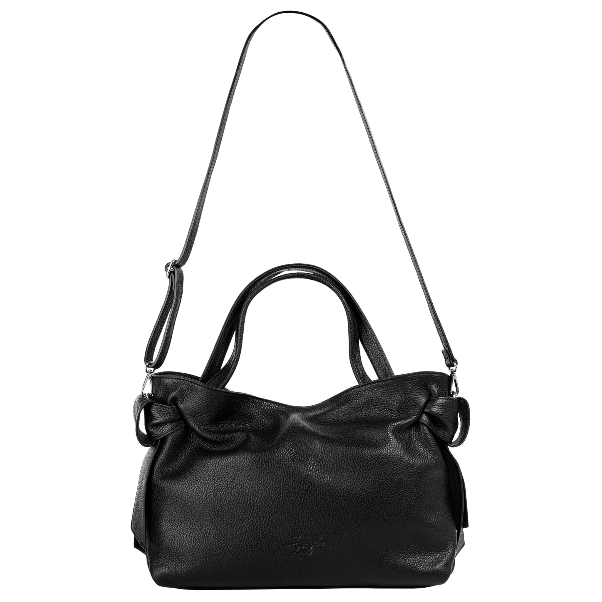 Сумка с ручкой Samantha Look, натуральная кожа, производство Италия, черный
Сумка с ручкой Samantha Look, натуральная кожа, производство Италия, черный