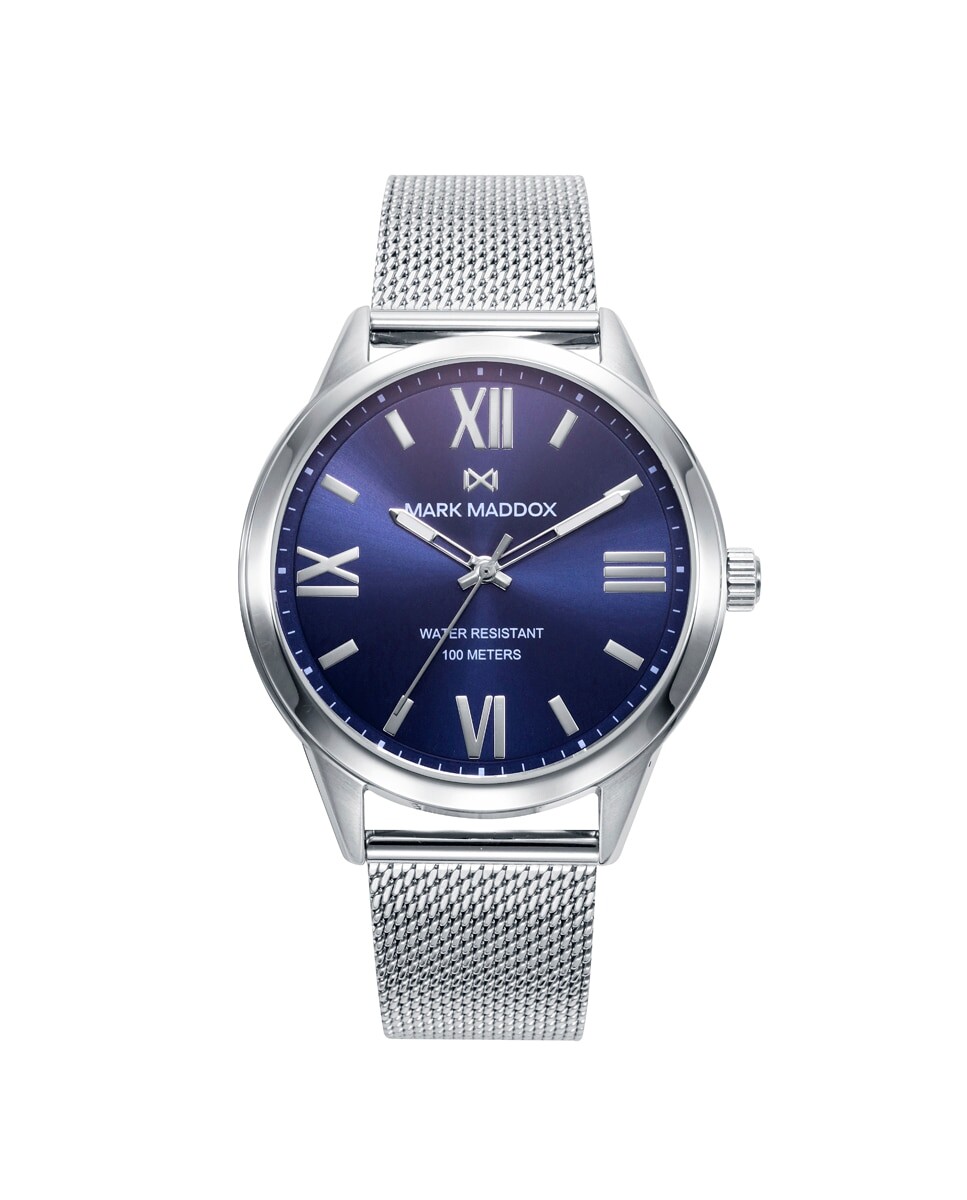 Женские часы Marais из стали с миланской сеткой Mark Maddox, серебро 
Женские часы Marais из стали с миланской сеткой Mark Maddox, серебро