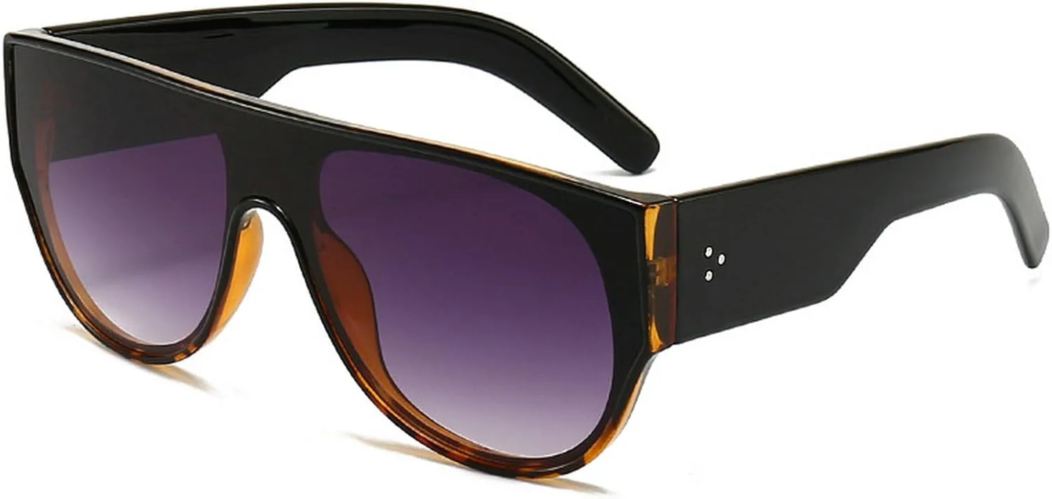 Ретро круглые солнцезащитные очки для женщин, модные градиентные очки с защитой от УФ-излучения UV400; мужские солнцезащитные очки-пилот UV400 mincl, Black Leopard
Ретро круглые солнцезащитные очки для женщин, модные градиентные очки с защитой от УФ-излучения UV400; мужские солнцезащитные очки-пилот UV400 mincl, Black Leopard