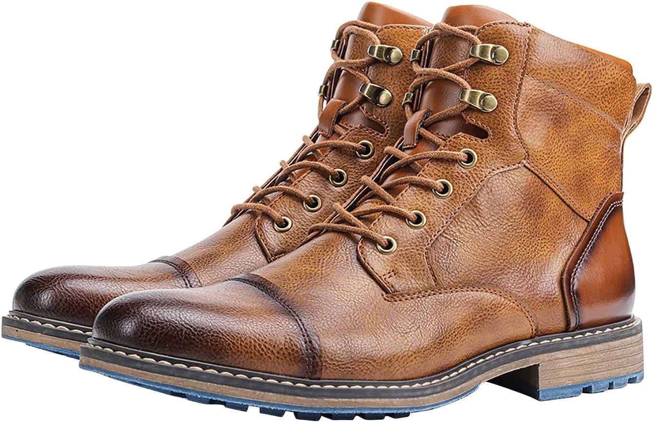 Мужские оксфорды Santimon, ботинки из кожи для делового и повседневного ношения, мотоциклетные ботинки, модные формальные ботинки под смокинг на щиколотку для работы, Tan
Мужские оксфорды Santimon, ботинки из кожи для делового и повседневного ношения, мотоциклетные ботинки, модные формальные ботинки под смокинг на щиколотку для работы, Tan