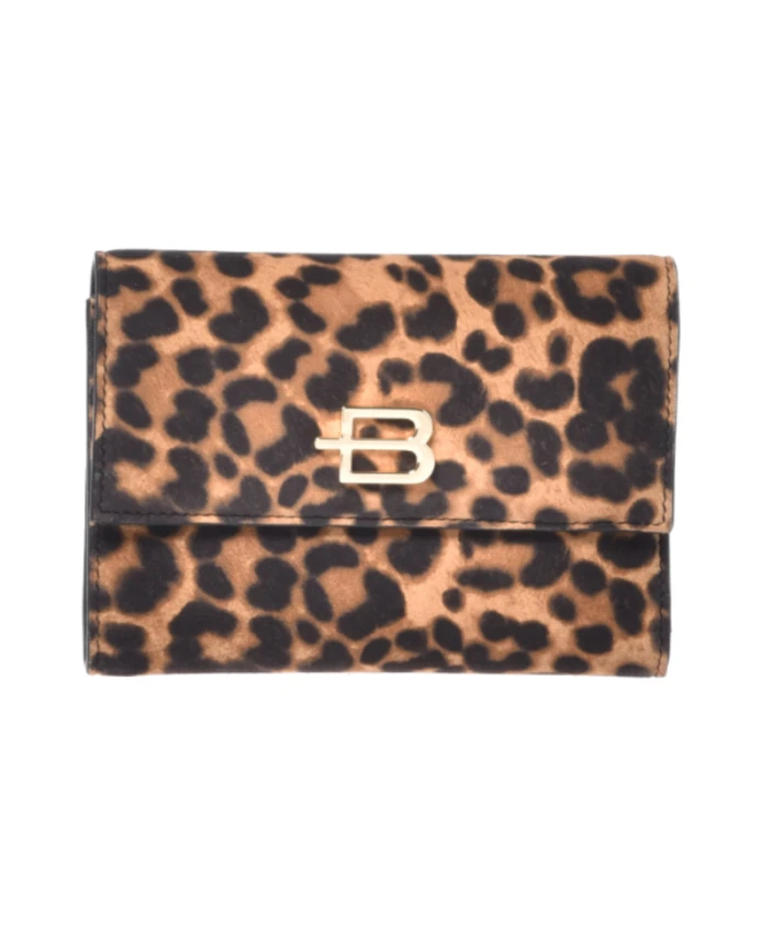 Кошелек из замши с леопардовым принтом Baldinini, коричневый
Кошелек из замши с леопардовым принтом Baldinini, коричневый