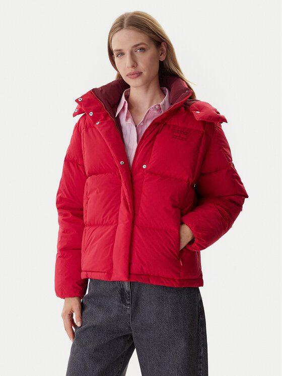 Пуховик relaxed fit Alaska DW0DW21623 Tommy Jeans, красный
Пуховик relaxed fit Alaska DW0DW21623 Tommy Jeans, красный