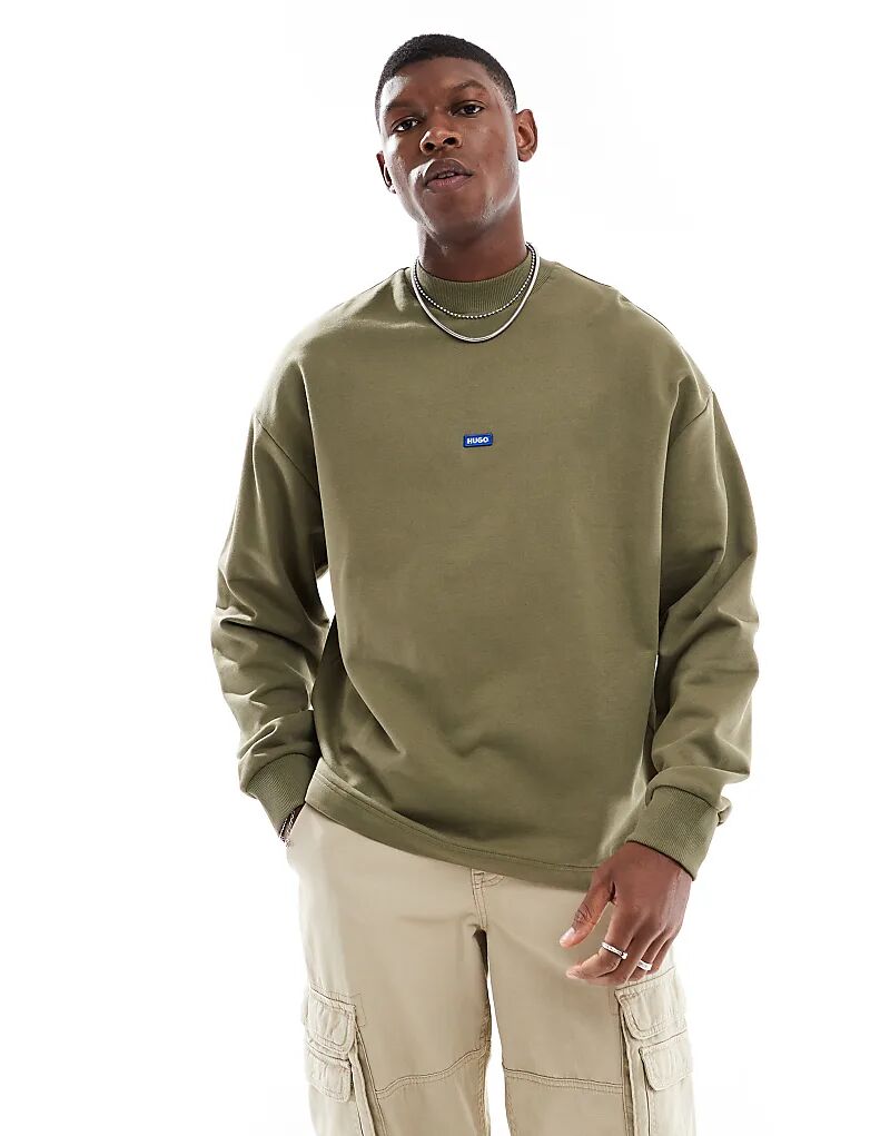 Толстовка Hugo Blue Nedro зеленого цвета
Толстовка Hugo Blue Nedro зеленого цвета