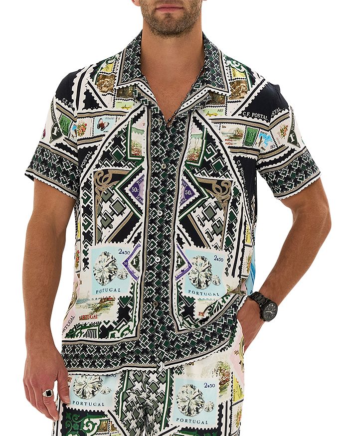 Моя рубашка-кемпер с принтом Porto Pen Pal Camilla, мультиколор
Моя рубашка-кемпер с принтом Porto Pen Pal Camilla, мультиколор