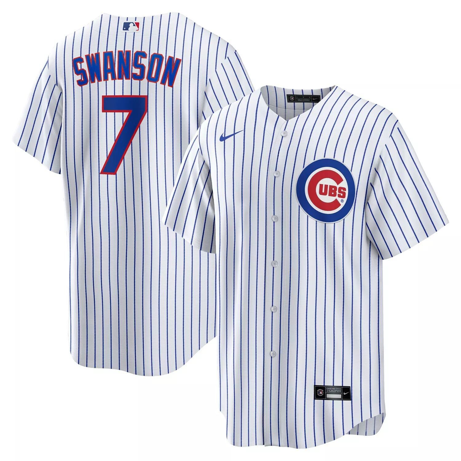 Мужская футболка Nike Dansby Swanson White/Royal Chicago Cubs Home Replica Player
Мужская футболка Nike Dansby Swanson White/Royal Chicago Cubs Home Replica Player