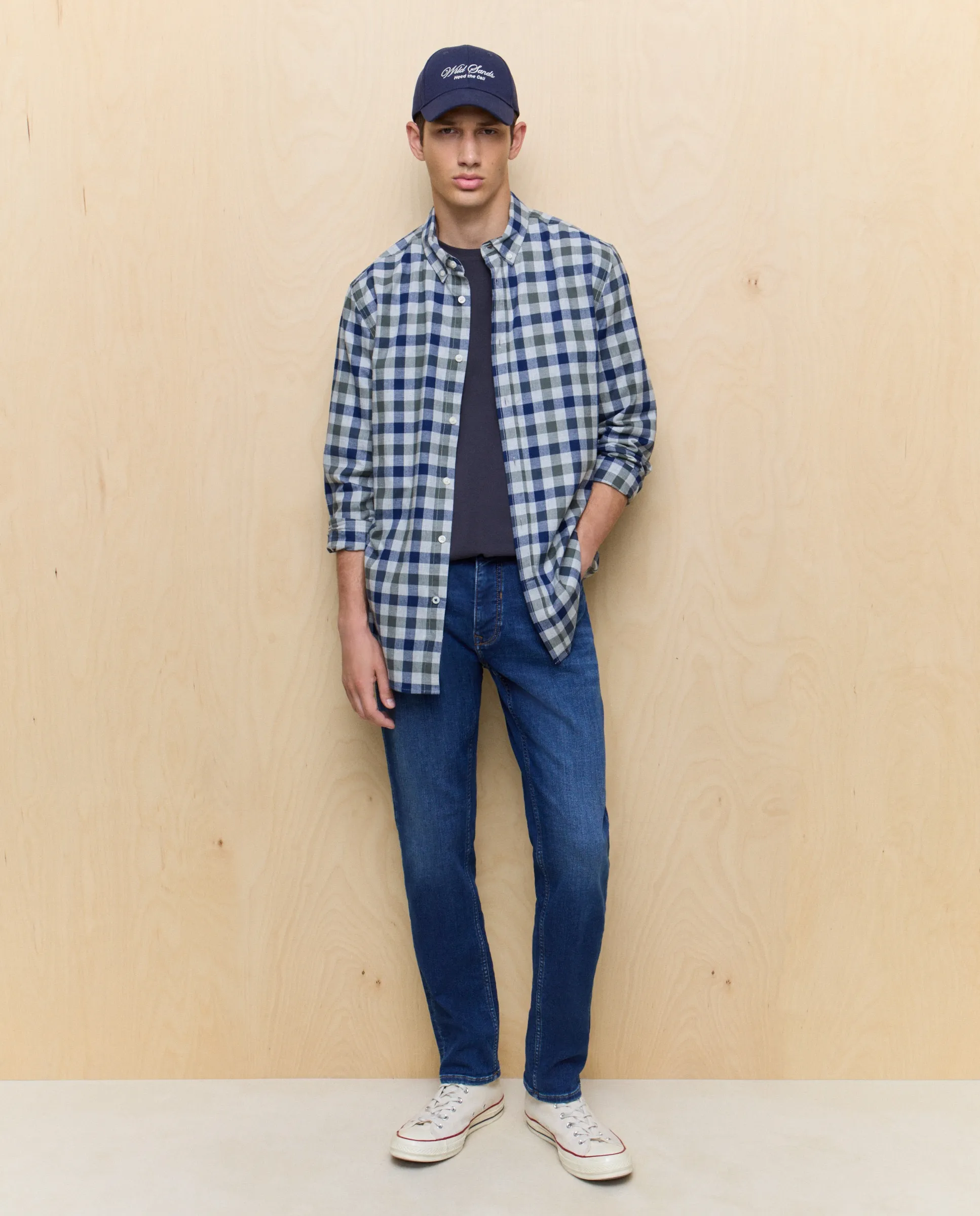 Ковбойский джинсовый трикотаж мужской облегающий Easy Wear, бледно-голубой
Ковбойский джинсовый трикотаж мужской облегающий Easy Wear, бледно-голубой