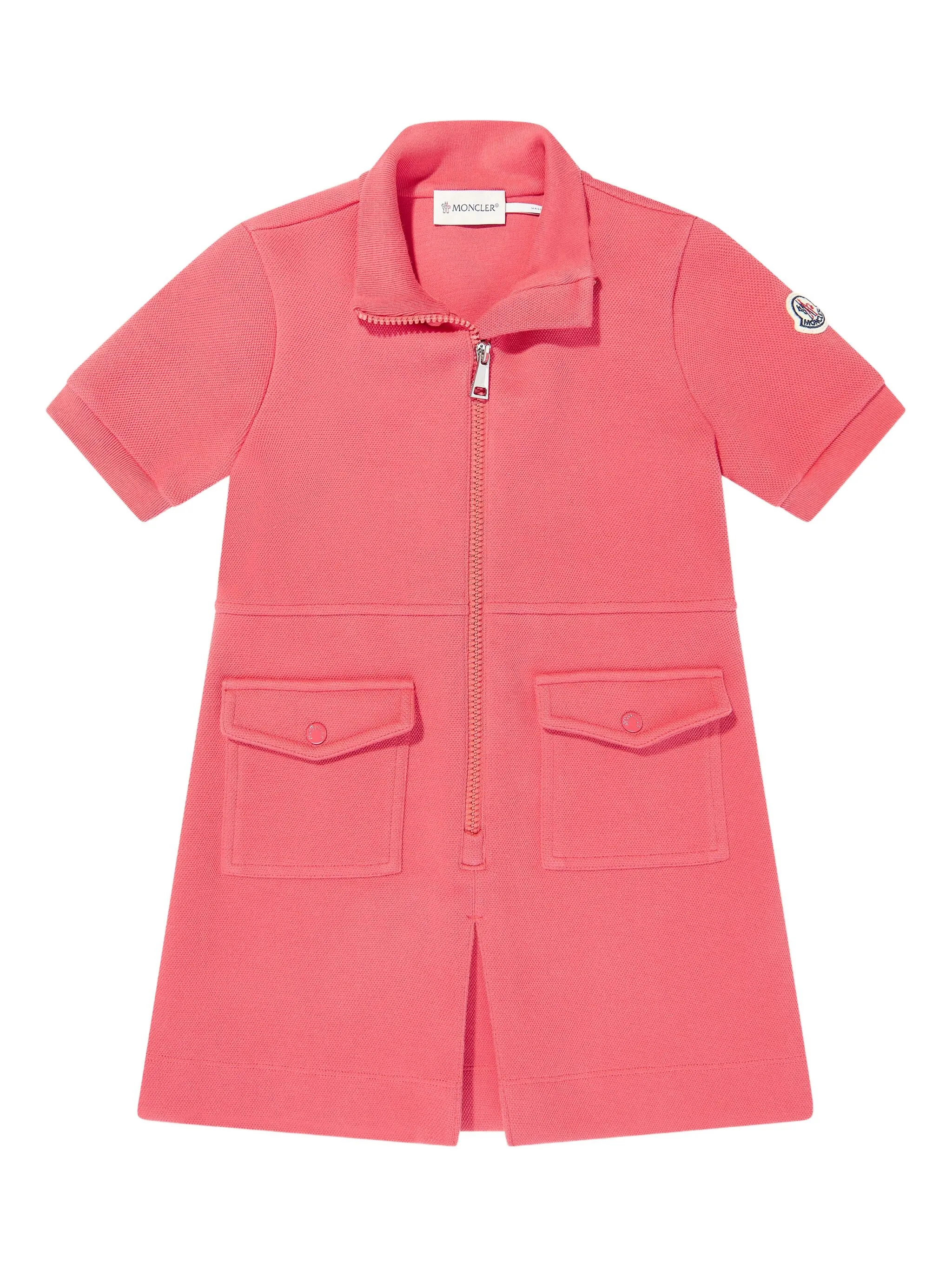 Платье из смесового хлопка Moncler Enfant, красный
Платье из смесового хлопка Moncler Enfant, красный