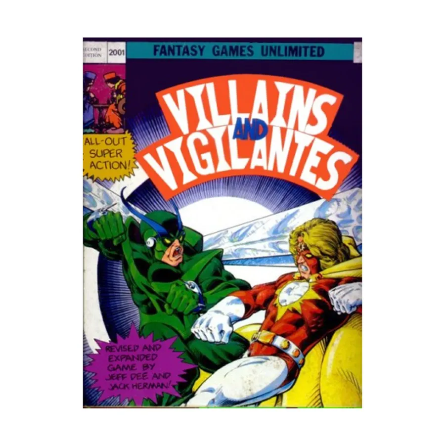 Бокс-сет Villains and Vigilantes (2nd Edition), Villains & Vigilantes (FGU)
Бокс-сет Villains and Vigilantes (2nd Edition), Villains & Vigilantes (FGU)