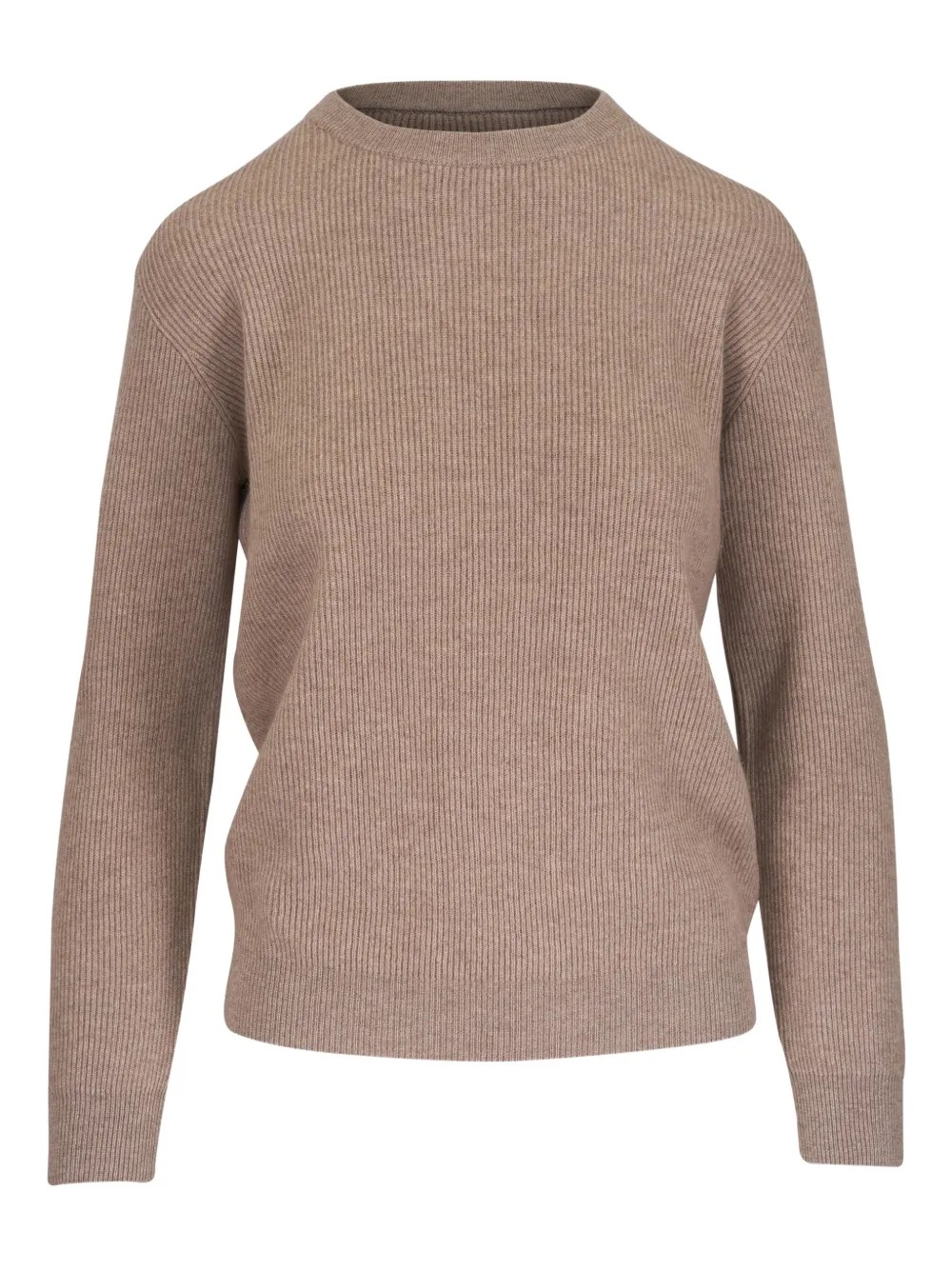 Свитер в рубчик Brunello Cucinelli, коричневый
Свитер в рубчик Brunello Cucinelli, коричневый