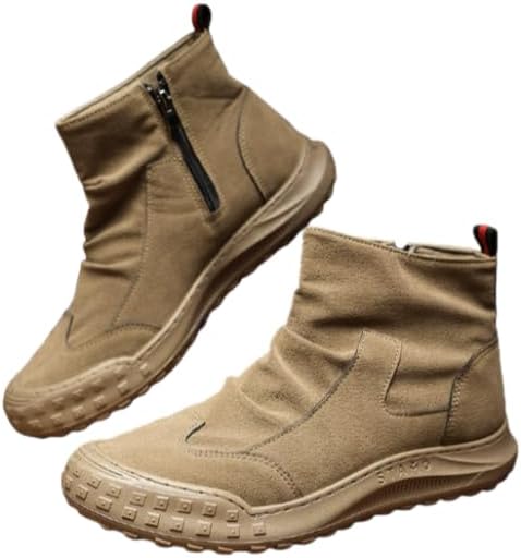 Мужские походные ботинки с боковой молнией, водонепроницаемые, для кемпинга, походов и вождения, на каждый сезон, модные, ретро, высокие кроссовки для активного отдыха Generic, хаки
Мужские походные ботинки с боковой молнией, водонепроницаемые, для кемпинга, походов и вождения, на каждый сезон, модные, ретро, высокие кроссовки для активного отдыха Generic, хаки