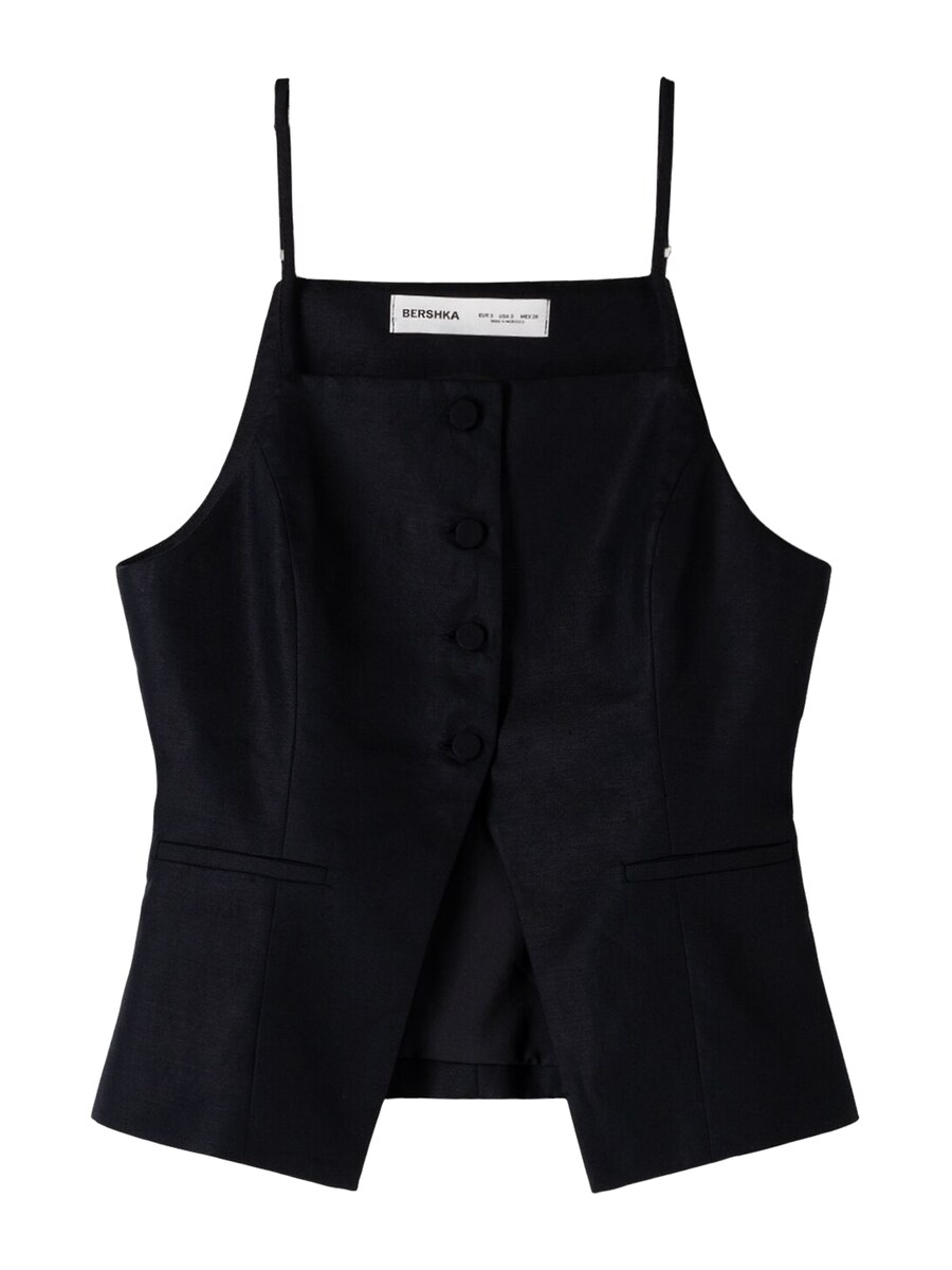 Блузка Bershka, черный
Блузка Bershka, черный