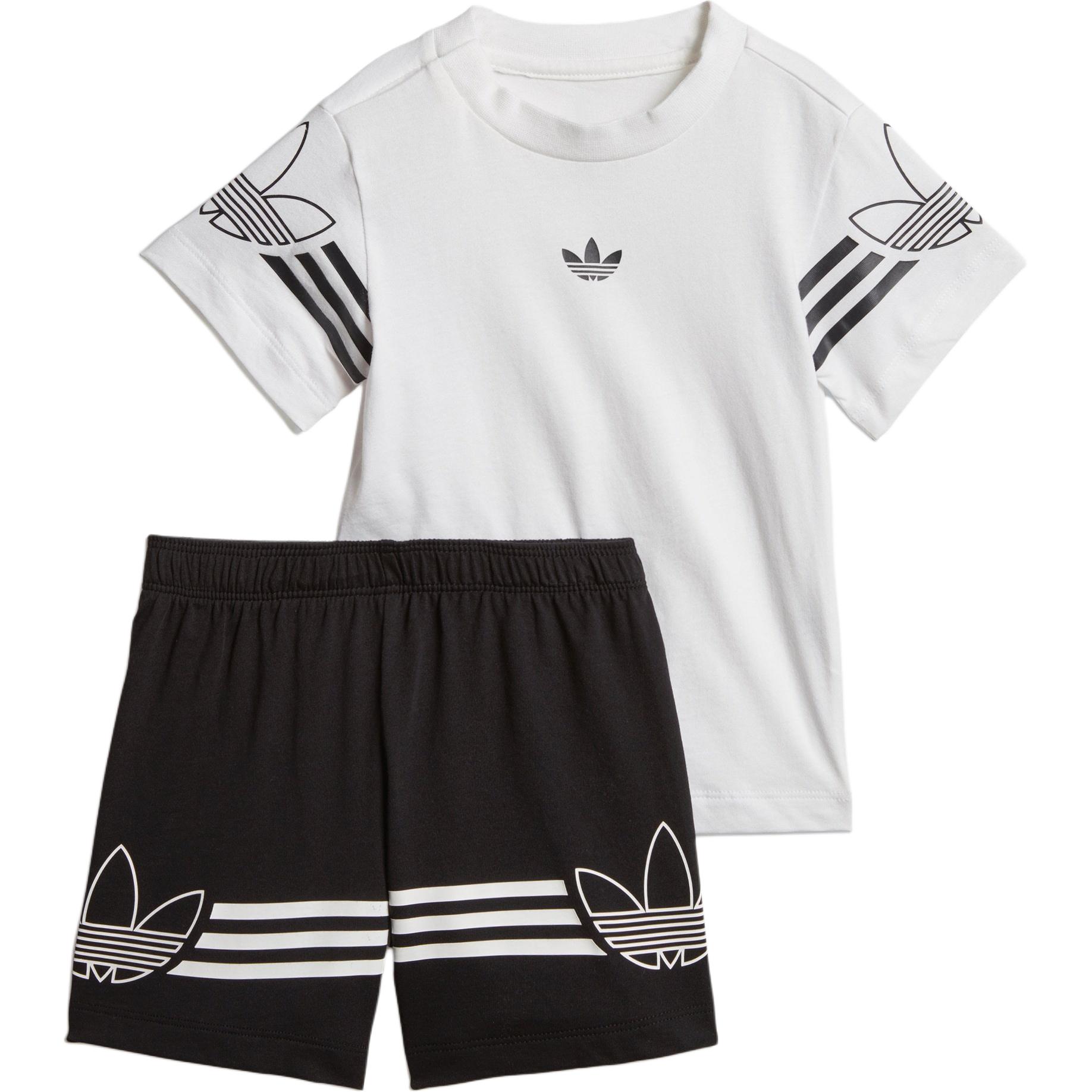Повседневная спортивная одежда для младенцев и малышей Adidas Originals, черно-белый
Повседневная спортивная одежда для младенцев и малышей Adidas Originals, черно-белый