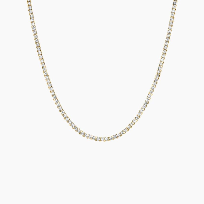 Теннисное колье с миниатюрным бриллиантом (2 1/5 карата) Brilliant Earth
Теннисное колье с миниатюрным бриллиантом (2 1/5 карата) Brilliant Earth
