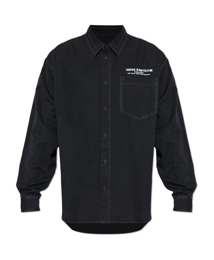 Рубашка с карманом Versace Jeans Couture, черный
Рубашка с карманом Versace Jeans Couture, черный
