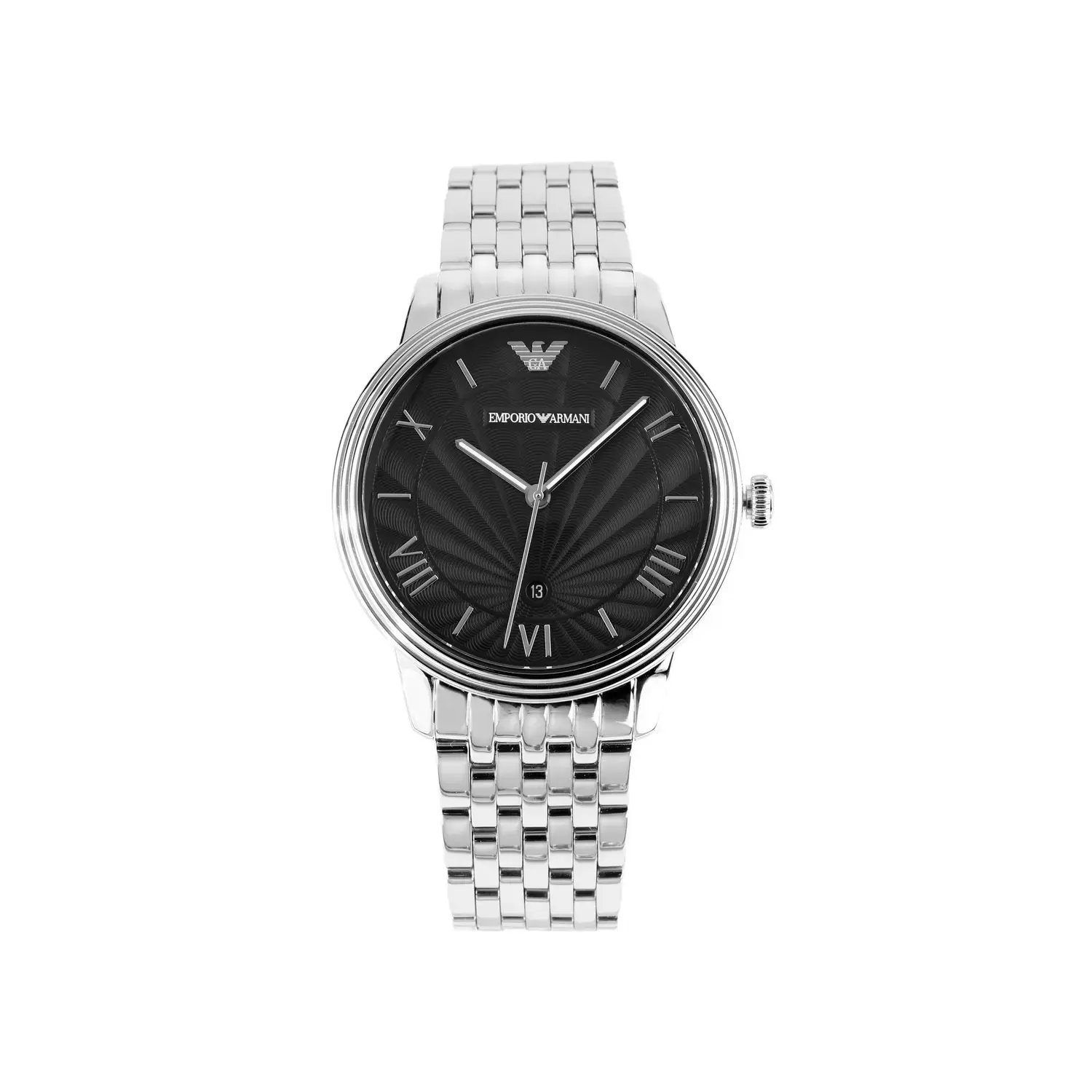EMPORIO ARMANI Часы Wrist Watch Quartz Movement Stainless Steel Strap 41mm Black Dial Men's Watch AR1614
EMPORIO ARMANI Часы Wrist Watch Quartz Movement Stainless Steel Strap 41mm Black Dial Men's Watch AR1614
