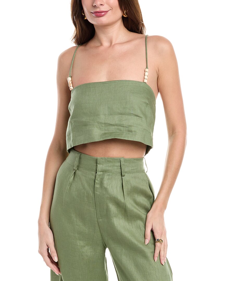 Faithfull The Brand Кьянти Льняной Топ, зеленый
Faithfull The Brand Кьянти Льняной Топ, зеленый