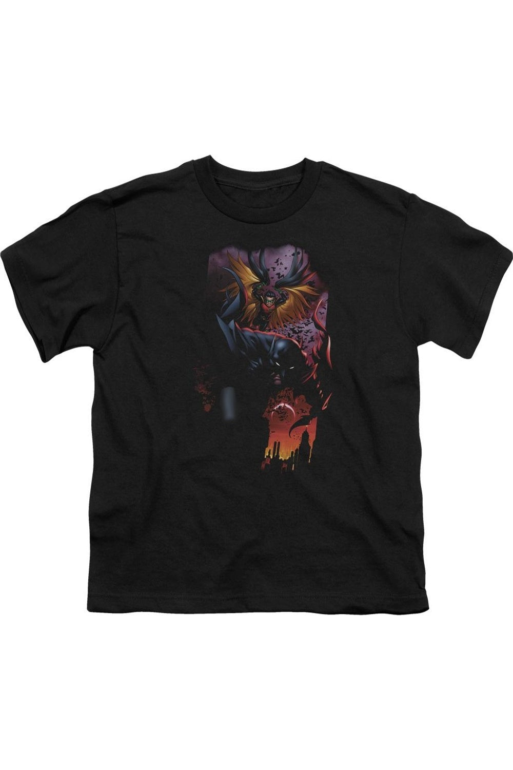 Футболка с коротким рукавом Batman & Robin #1 для детей Gildan, черный
Футболка с коротким рукавом Batman & Robin #1 для детей Gildan, черный