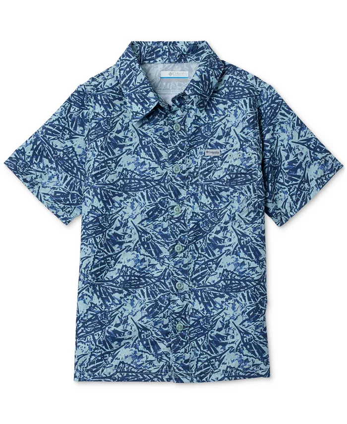 Большие мальчики, лагерная рубашка с коротким рукавом Super Slack Tide Columbia, синий
Большие мальчики, лагерная рубашка с коротким рукавом Super Slack Tide Columbia, синий