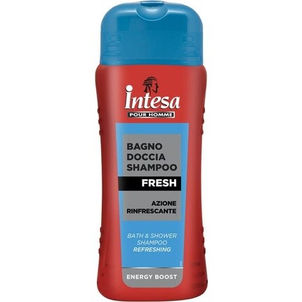 Intesa Pour Homme Шампунь для душа с охлаждающим эффектом свежести 500мл, Mirato 
Intesa Pour Homme Шампунь для душа с охлаждающим эффектом свежести 500мл, Mirato