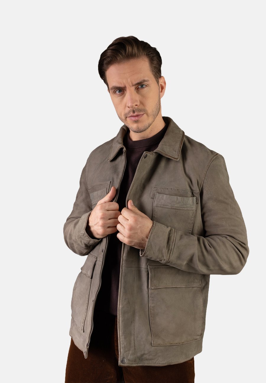 Куртка VENEZIA Leather jacket, Grey
Куртка VENEZIA Leather jacket, Grey