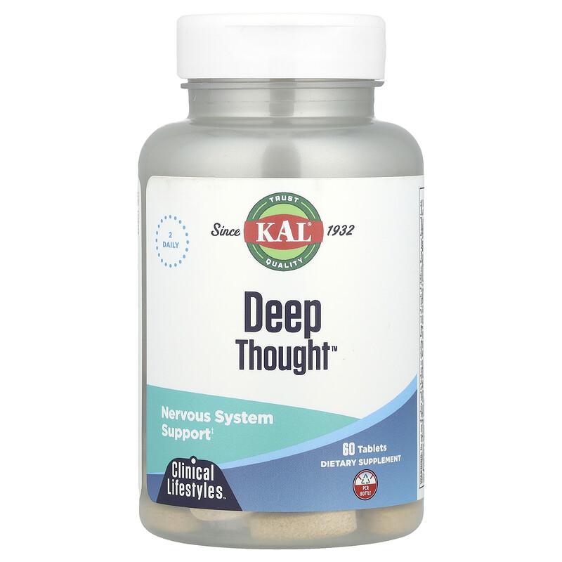 KAL, Deep Thought , 60 таблеток
KAL, Deep Thought , 60 таблеток