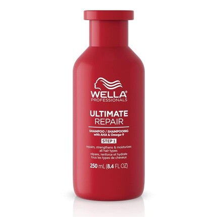 Professionals Ultimate Repair Shampoo Легкий крем-шампунь для поврежденных волос, 8,4 унции, Wella
Professionals Ultimate Repair Shampoo Легкий крем-шампунь для поврежденных волос, 8,4 унции, Wella