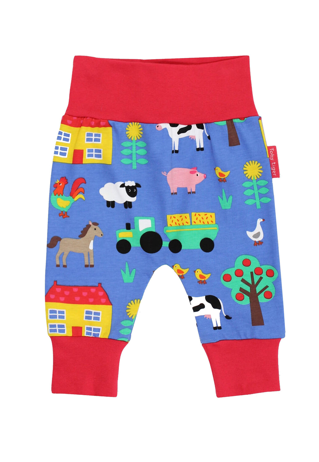 Тканевые брюки Toby Tiger mit Bauernhof Print, синий
Тканевые брюки Toby Tiger mit Bauernhof Print, синий