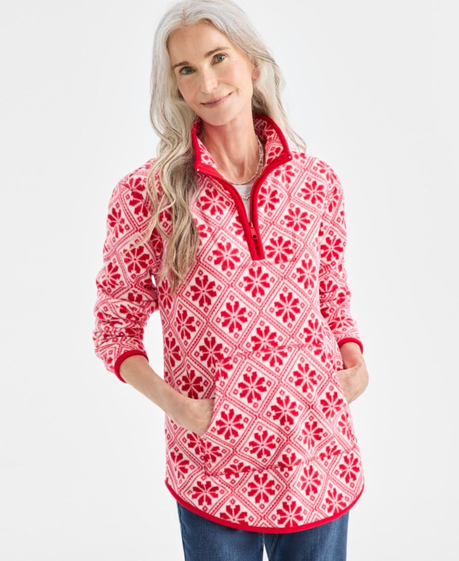 Вязаная толстовка Petitte с кружевным воротником-стойкой Style & Co, Rhubarb Red Combo
Вязаная толстовка Petitte с кружевным воротником-стойкой Style & Co, Rhubarb Red Combo