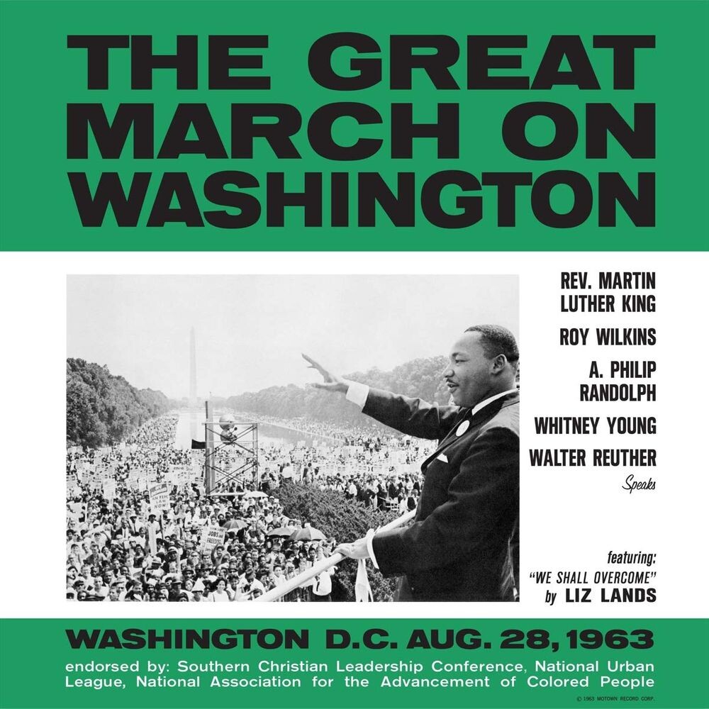 Виниловая пластинка LP The Great March On Washington - Various Artists