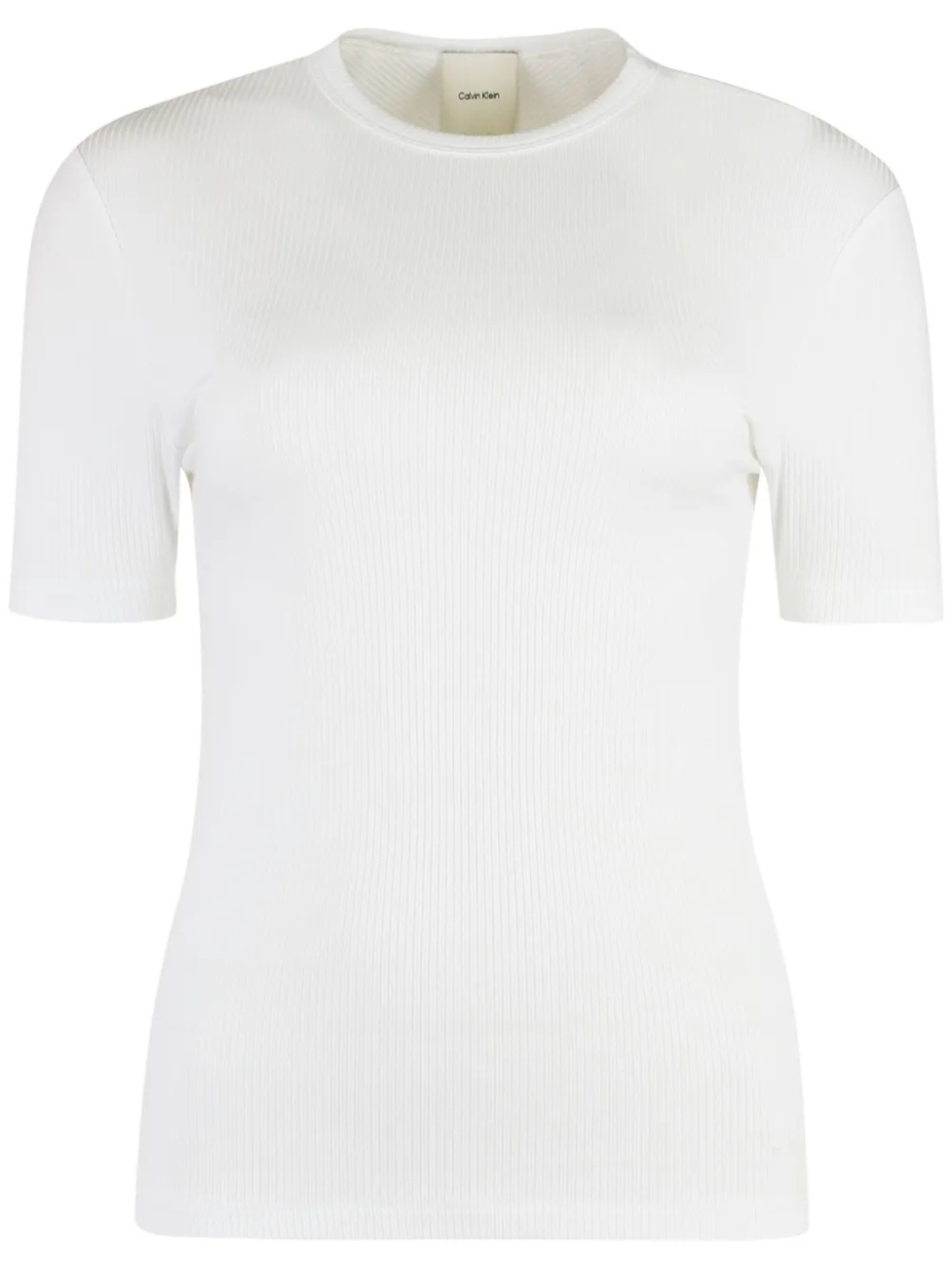 Calvin Klein футболка в рубчик, белый
Calvin Klein футболка в рубчик, белый